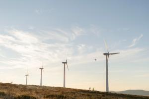 Wind turbines in rural environment
